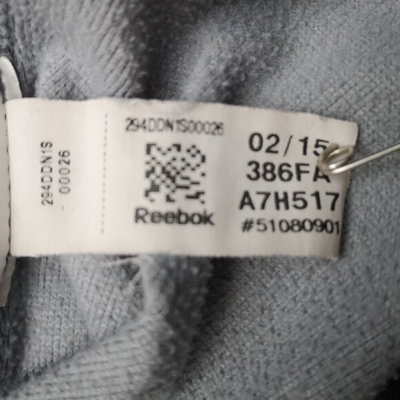 Reebok Center Ice Men's Size Medium Grey Lightening Hockey #30 Play Dry Hoodie - Picture 3 of 11